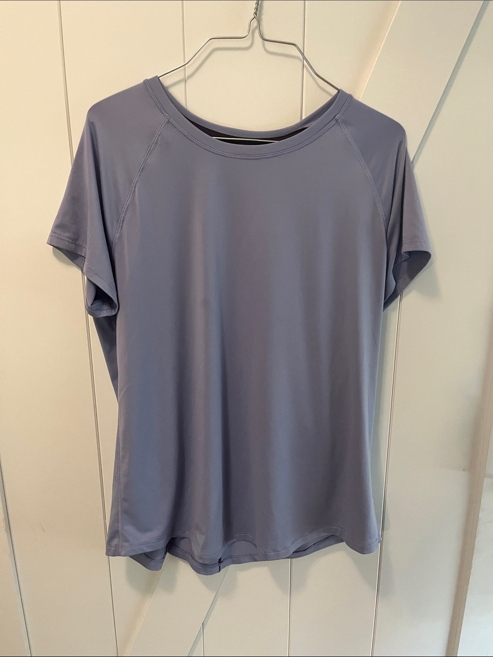 C9 by Champion Lavender-Gray Short Sleeve Athletic Tee